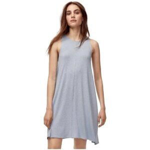 ARITZIA - wilfred free Rosa swing dress sleeveless soft grey size medium